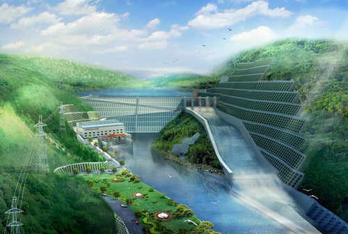 蓬安老挝南塔河1号水电站项目